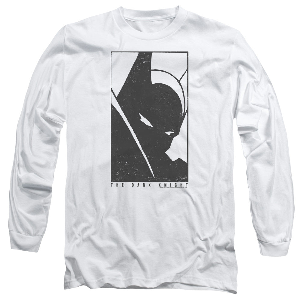 Batman An Icon Mens Long Sleeve Shirt White Officially Licensed