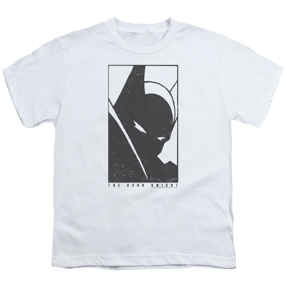Batman An Icon Kids Youth T Shirt White Officially Licensed