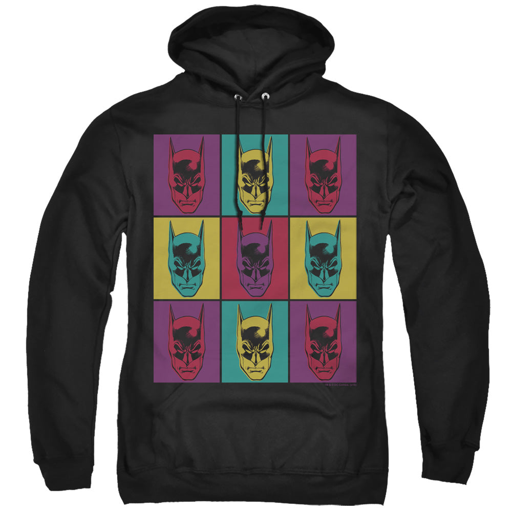 Batman Warhol Batman Mens Hoodie Black Officially Licensed
