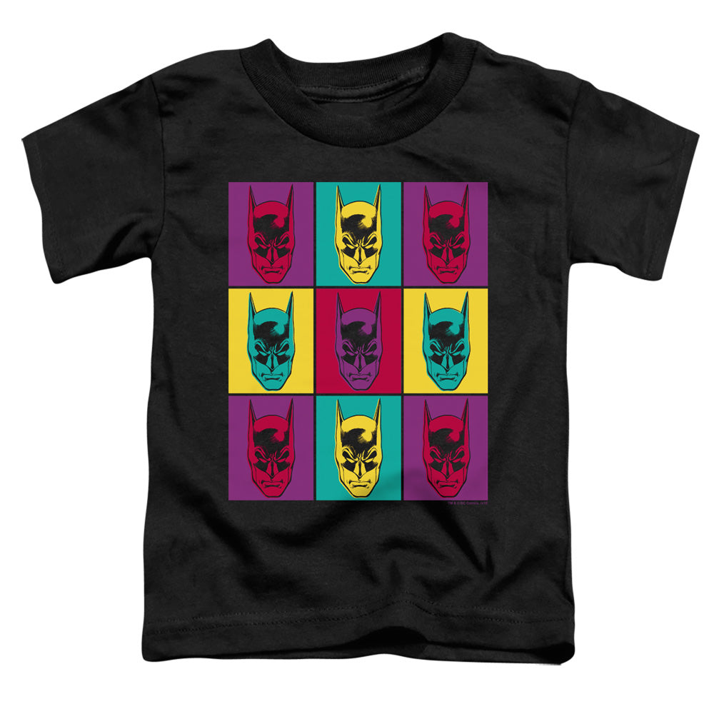 Batman Warhol Batman Toddler Kids Youth T Shirt Black Officially Licensed