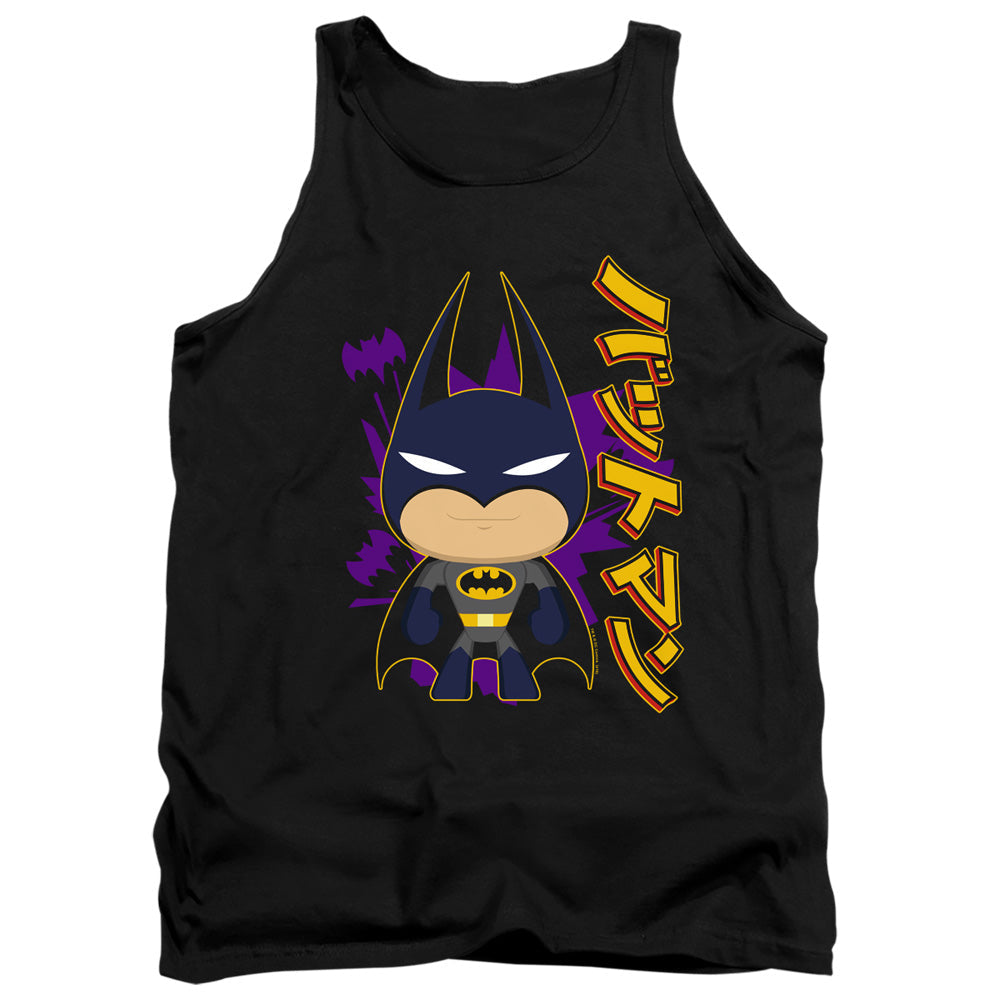 Batman Cute Kanji Mens Tank Top Shirt Black Officially Licensed
