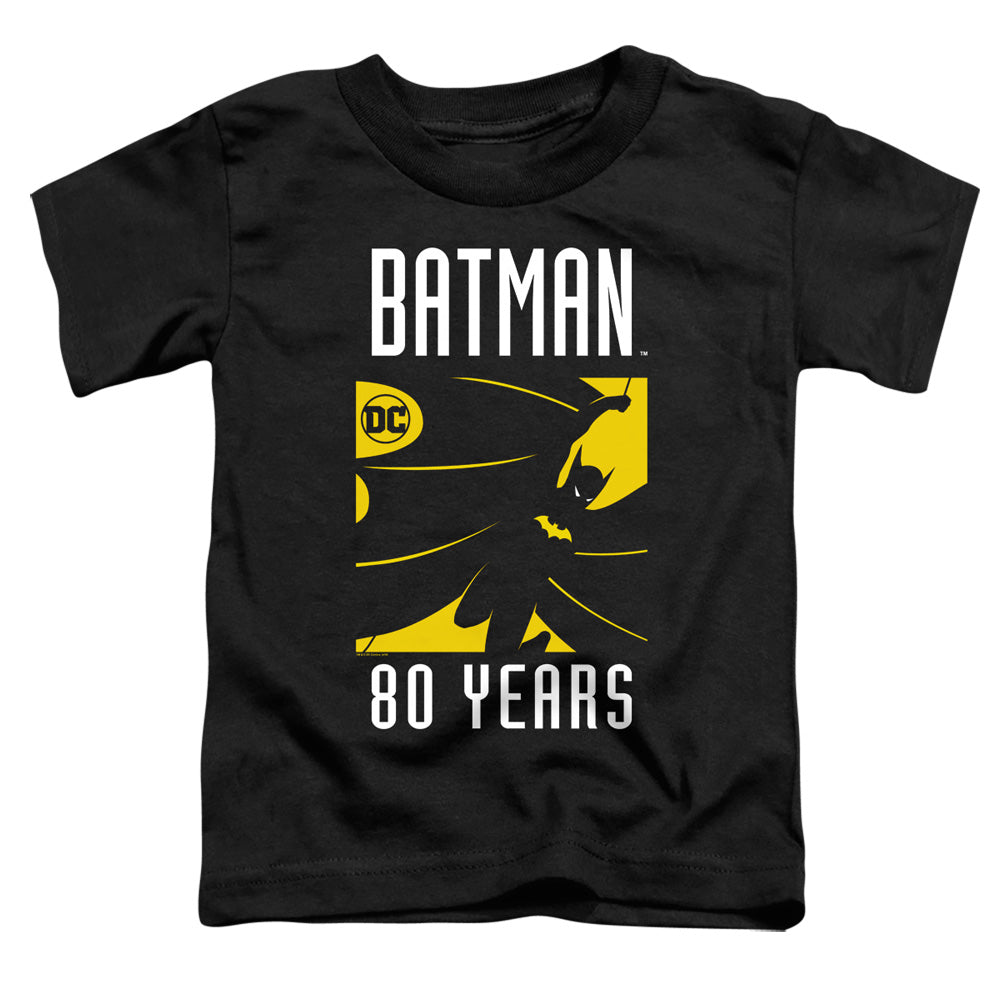Batman Silhouete Toddler Kids Youth T Shirt Black Officially Licensed