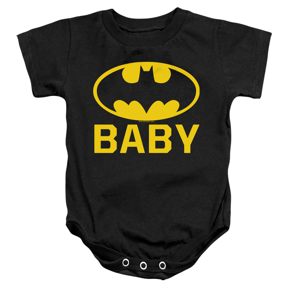 Batman Bat Baby Infant Baby Snapsuit Black 12mos Officially Licensed