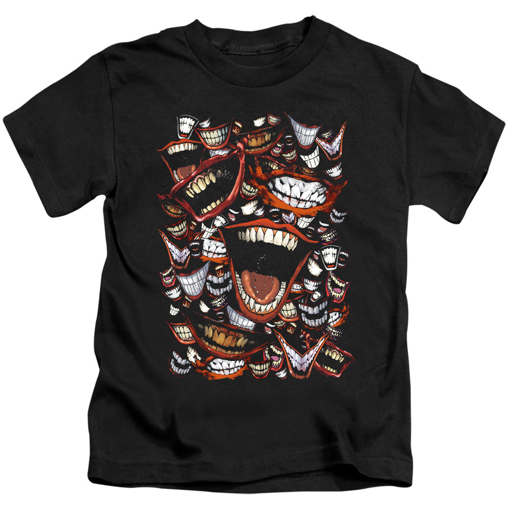 Batman Famous Wretch Juvenile Kids Youth T Shirt Black Officially Licensed