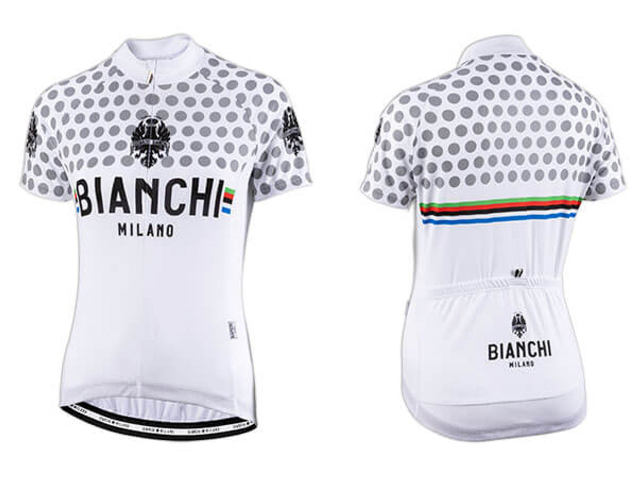 Bianchi Milano Sosio Women's Cycling Jersey (White) Small