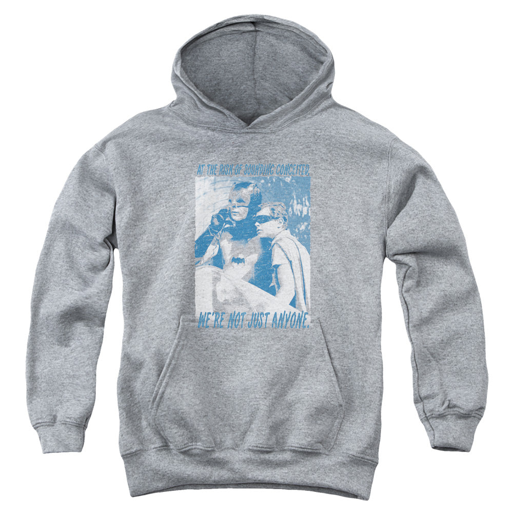 Batman Classic Tv Boogie Nights Kids Youth Hoodie Heather Officially Licensed