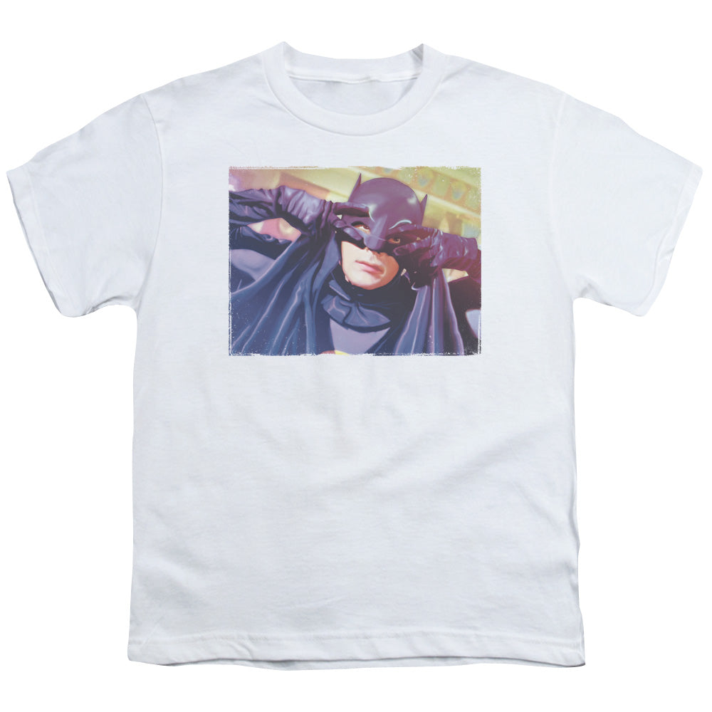 Batman Classic Tv Ooth Groove Kids Youth T Shirt White Officially Licensed