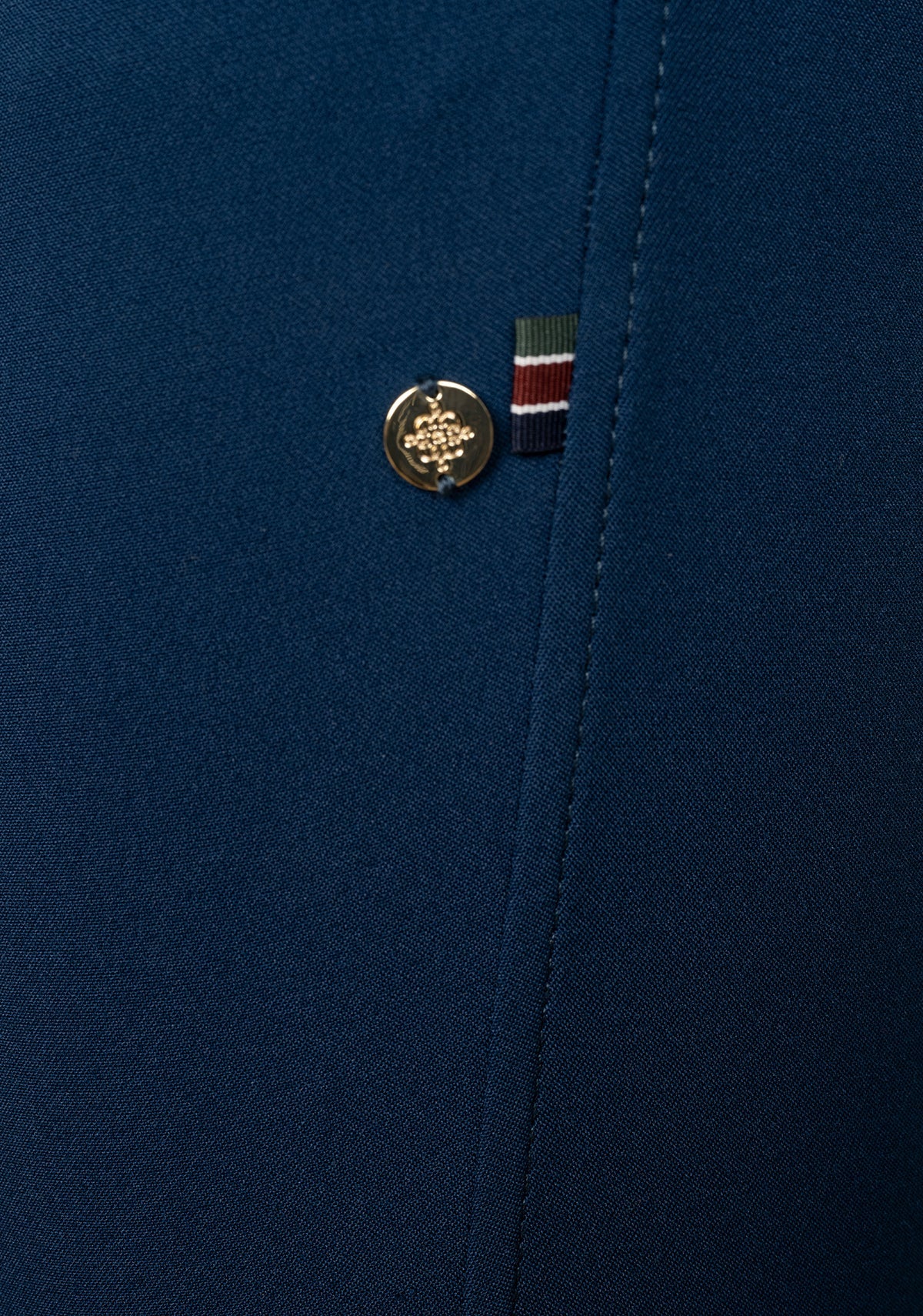 Espoir Coquet Knee Patch Peacock Blue Bamboo Breeches