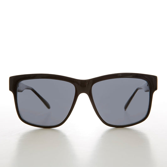 Large Square Block Frame Vintage Sunglass - Bryn