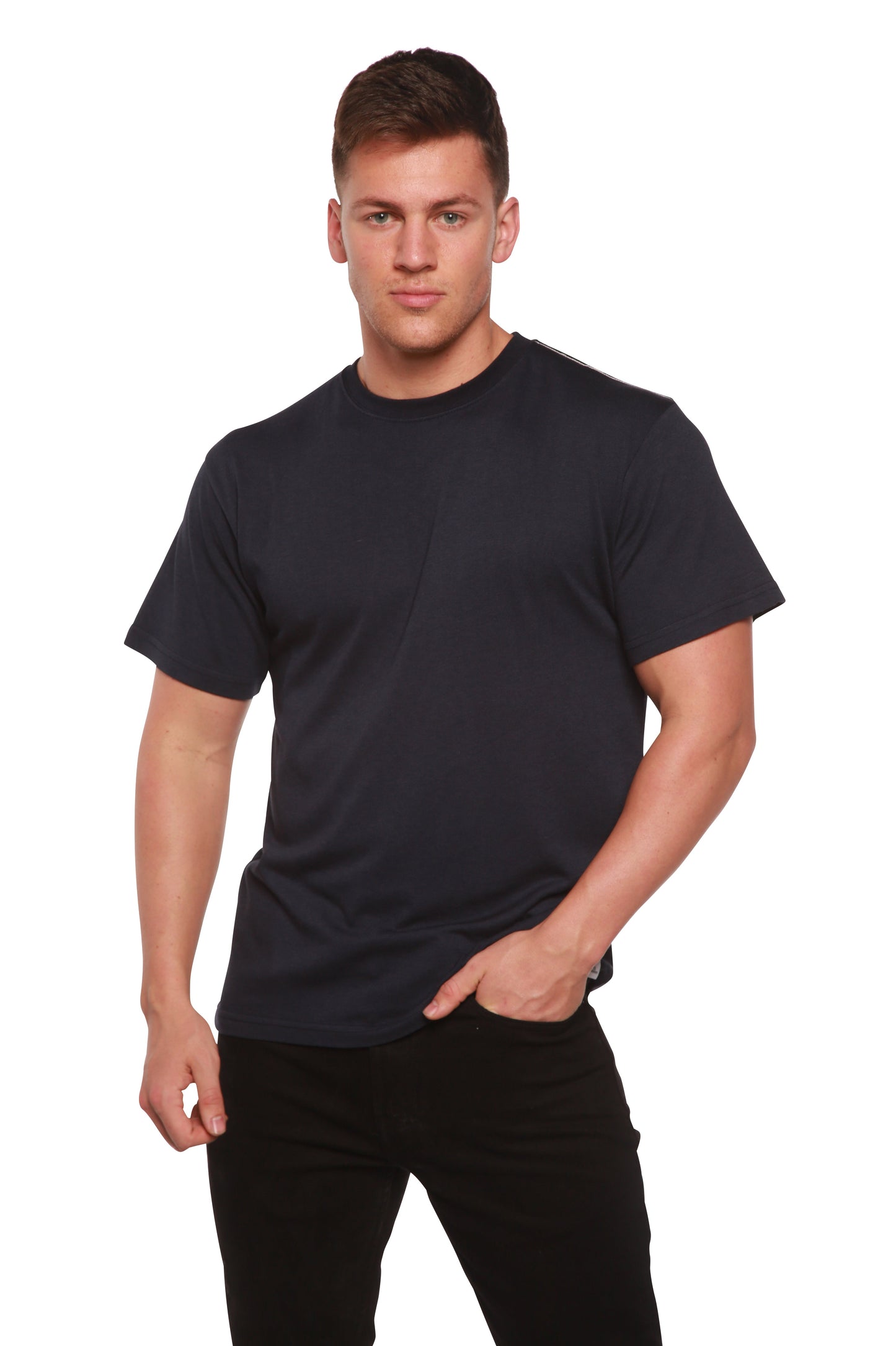 The Original Men's Bamboo Viscose/Organic Cotton Short Sleeve T-Shirt - Classic Cut