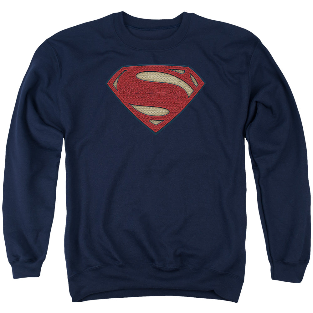 Batman V Superman Super Movie Logo Mens Crewneck Sweatshirt Royal Officially Licensed