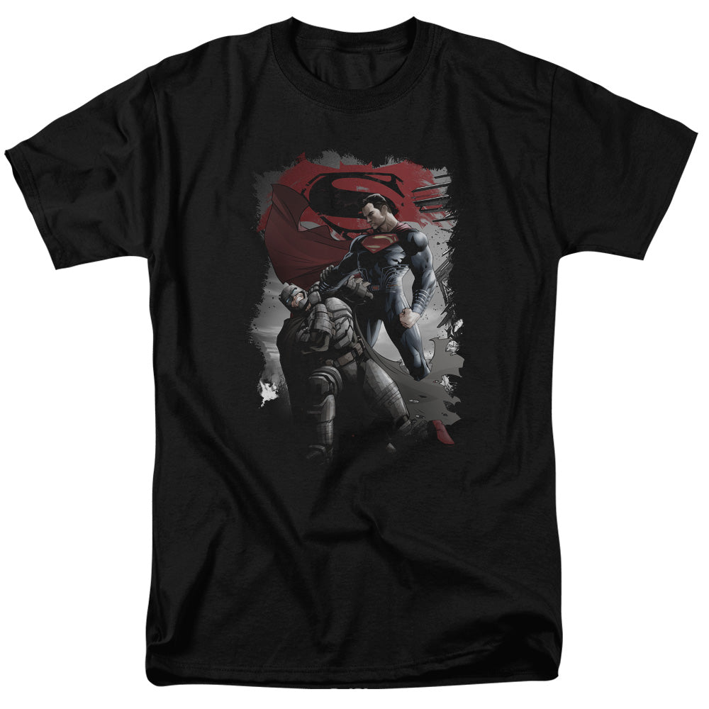 Batman Vs Superman Choke Mens T Shirt Black Officially Licensed