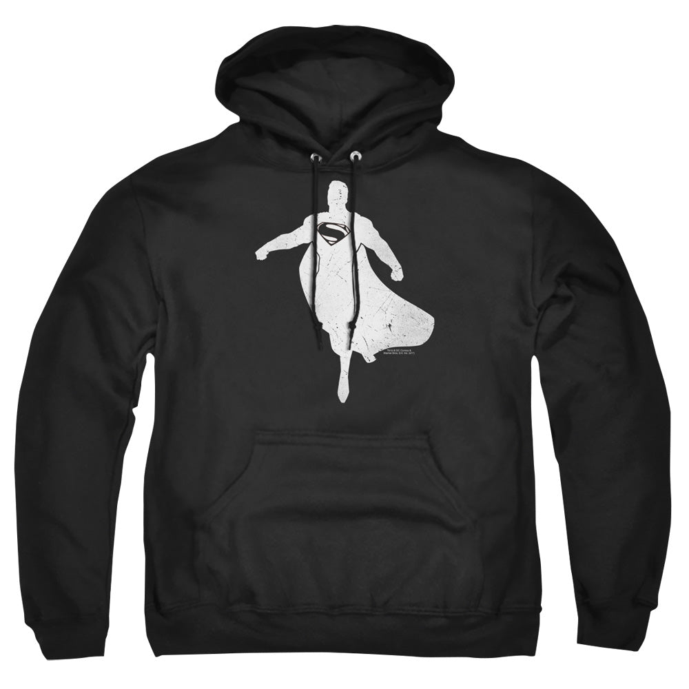 Batman V Superman Superman Silhouette Mens Hoodie Black Officially Licensed