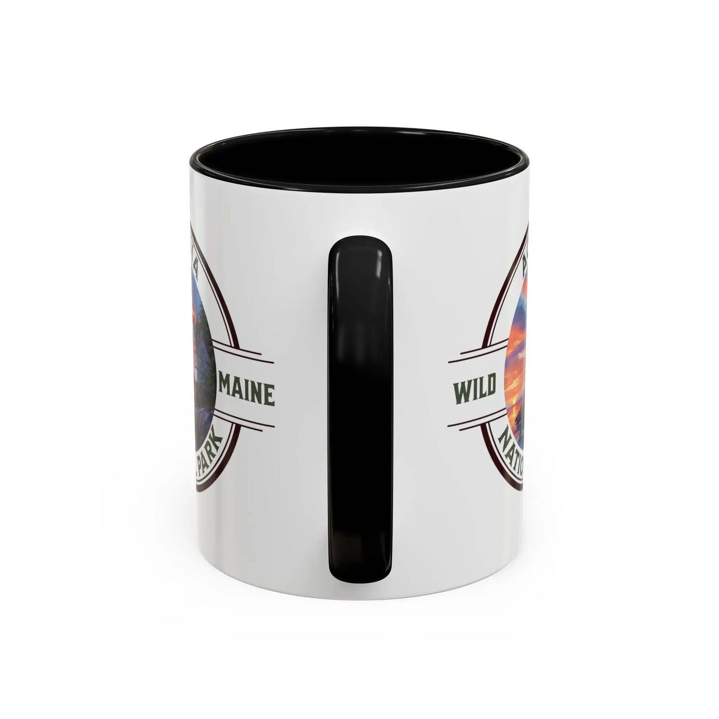 Acadia National Park Accent Mug (2 Sizes, 5 Colors)