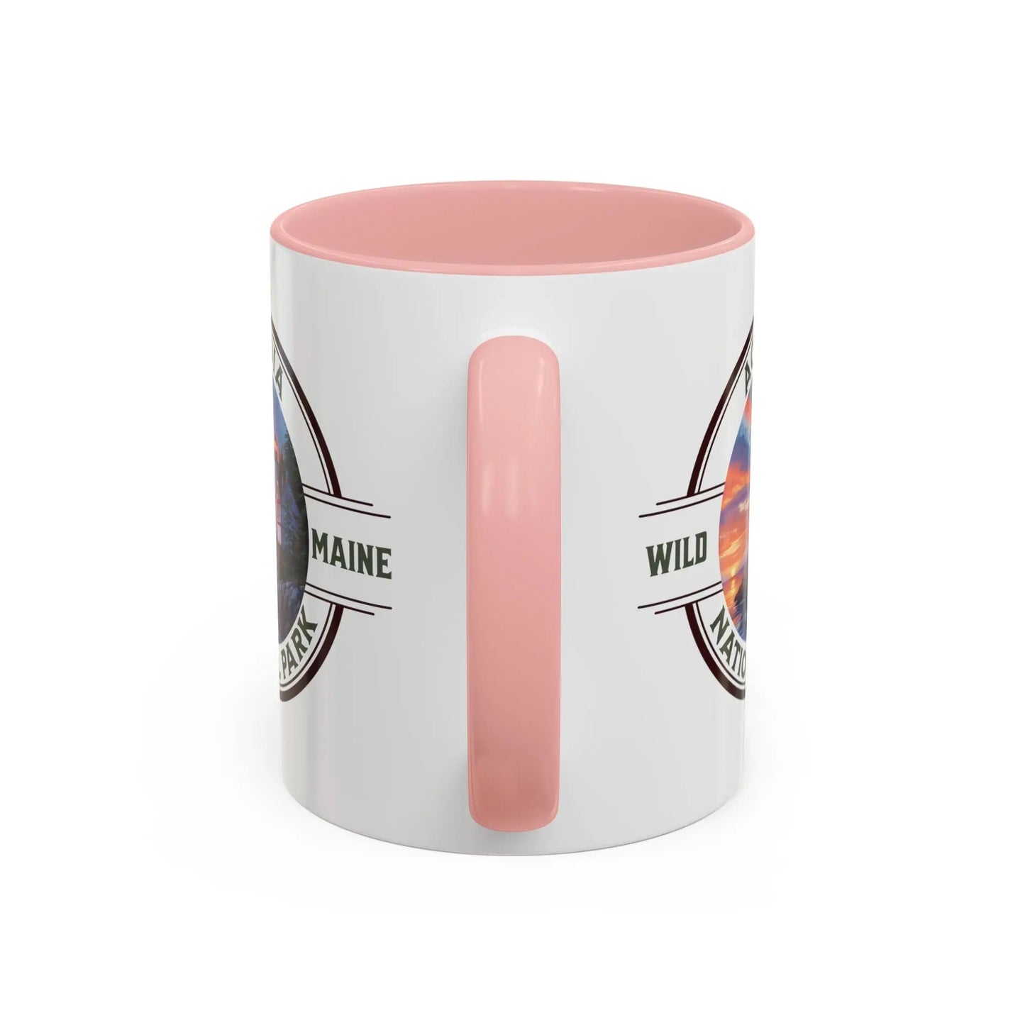 Acadia National Park Accent Mug (2 Sizes, 5 Colors)