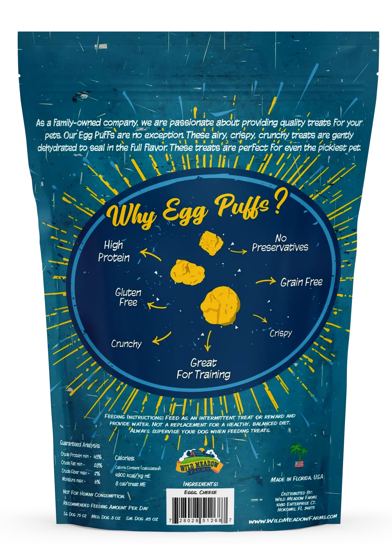 Wild Meadow Farms Egg Puffs Cheddar Cheese (2oz)