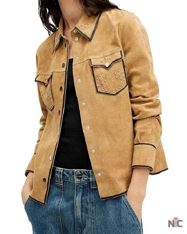 Ballard S01 Victoria Moroles Brown Jacket