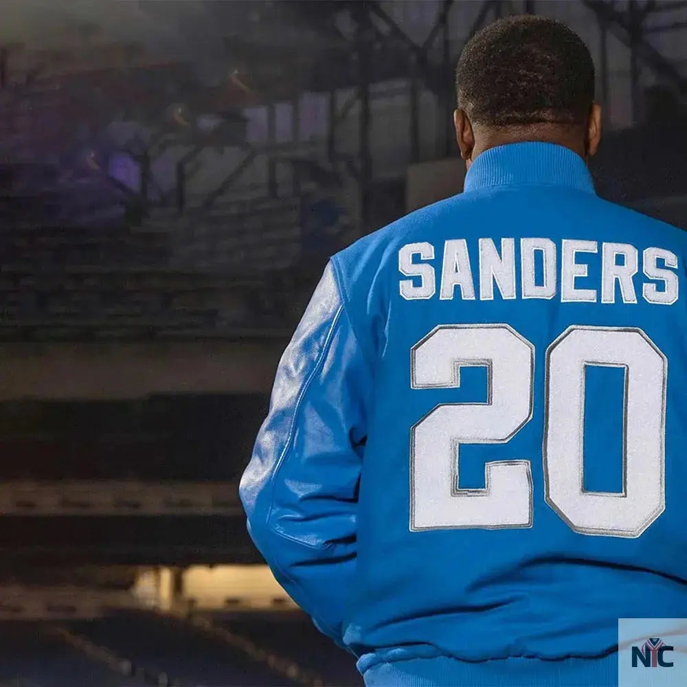 Barry Sanders Detroit Lions Jacket