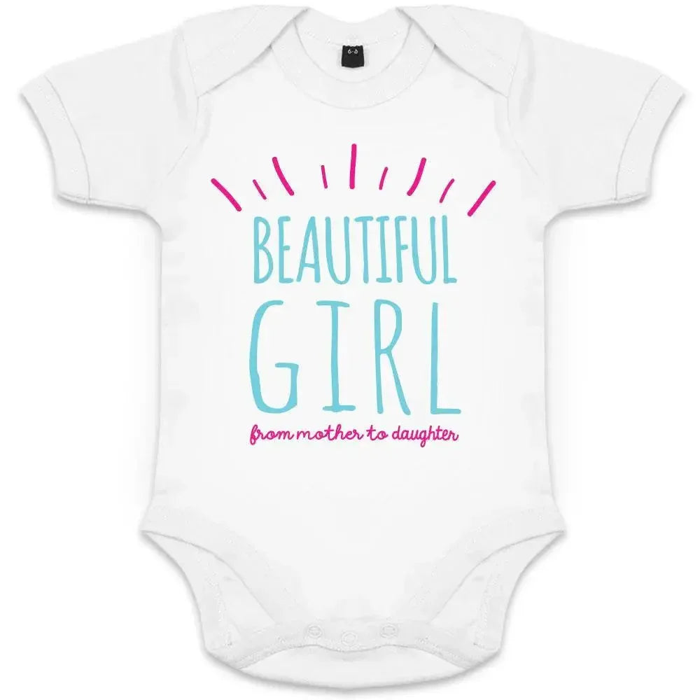 Beautiful Girl Mom and Child Organic Cotton Family Set (Set of 2)