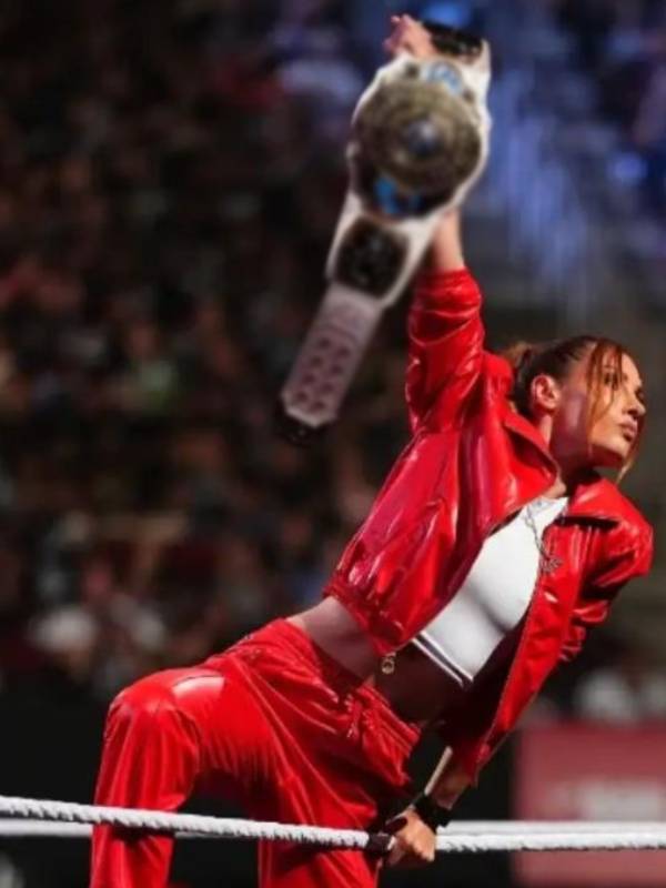 Becky Lynch WWE Monday Night RAW Red Jacket