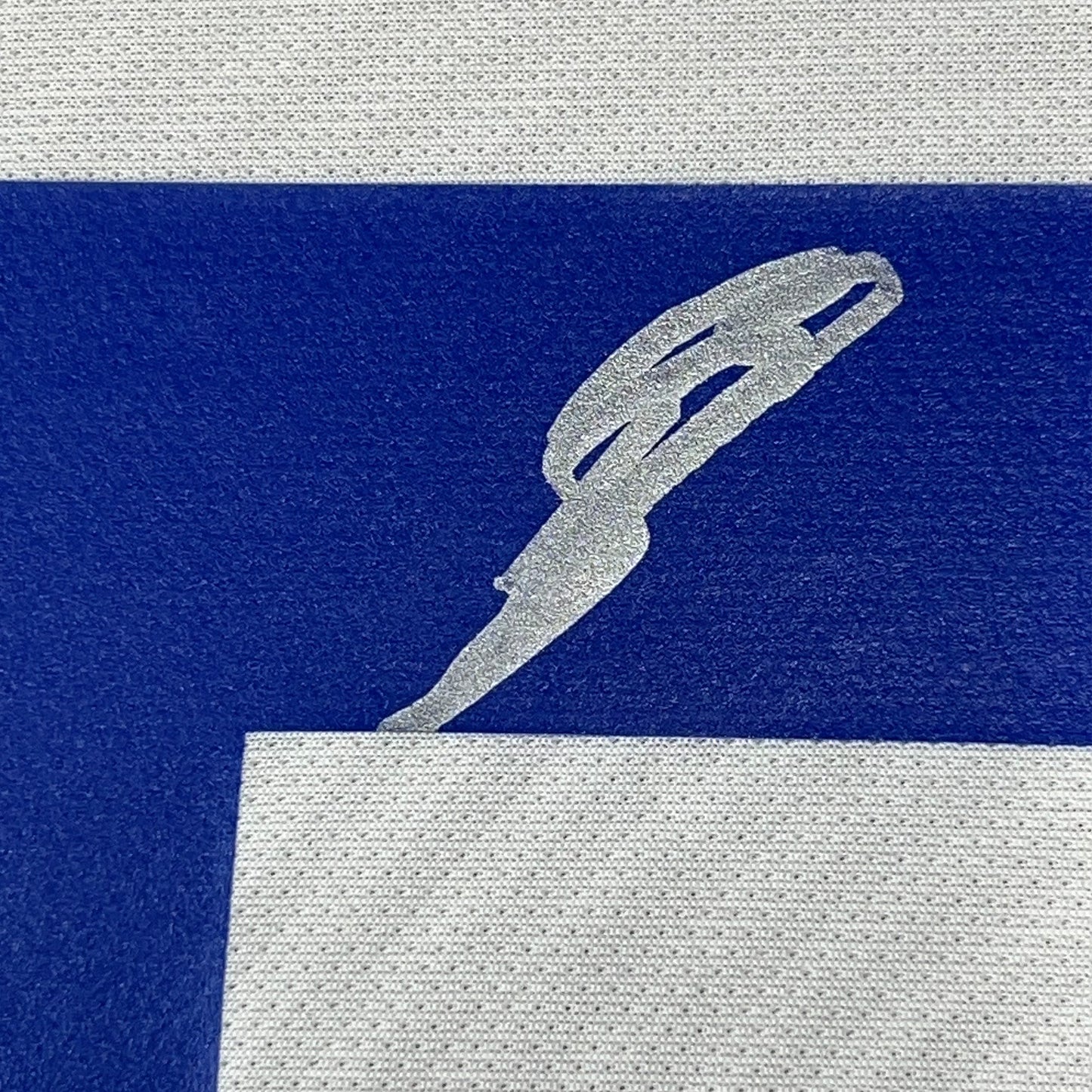 Framed Autographed/Signed Karim Benzema 35x39 Real Madrid 2021-22 White Soccer Jersey Beckett BAS COA