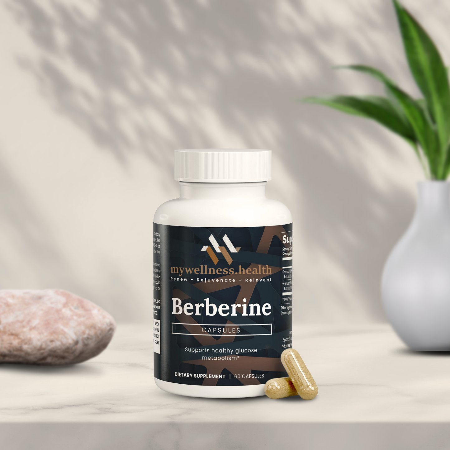 Berberine Supplement 97% Extract - Natural Blood Sugar Support