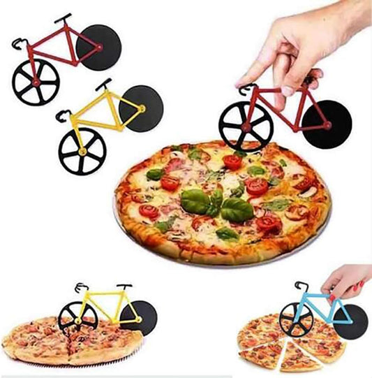 Bicycle Pizza Cutter (Red)