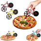 Bicycle Pizza Cutter (Blue)