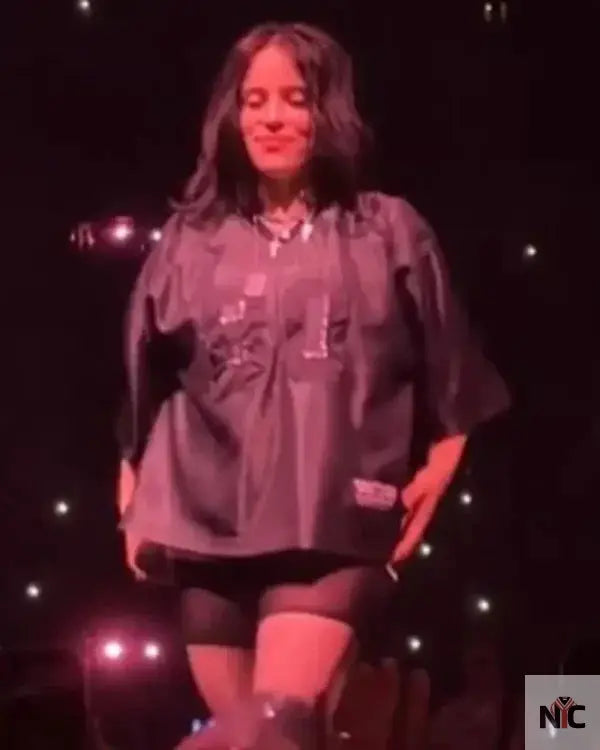 Billie Eilish London Hit Me Hard And Soft Tour Black Jersey