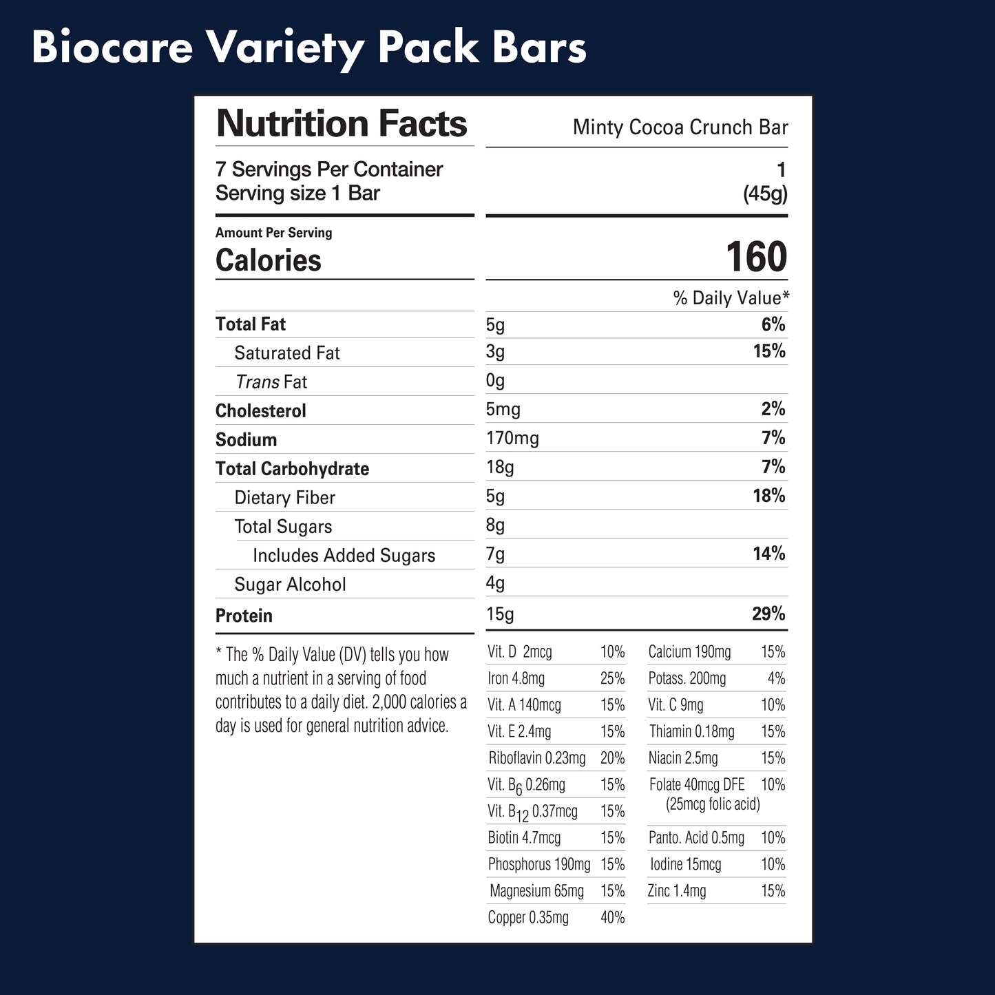 15G Protein Bars Variety Pack (7-Count) - Triathlete Store