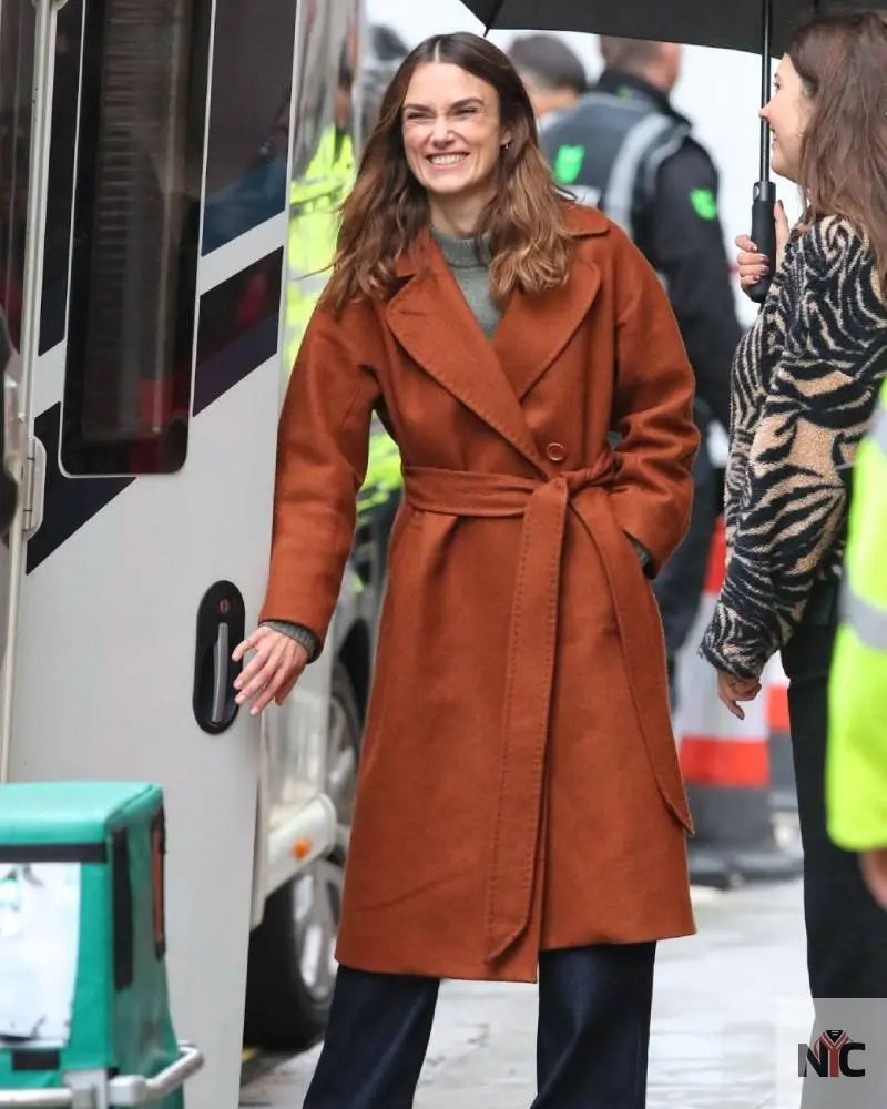 Black Doves Keira Knightley Coat