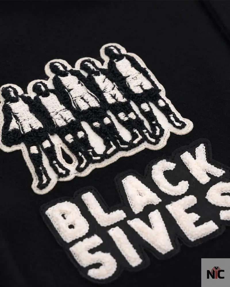Black Fives Varsity Jacket