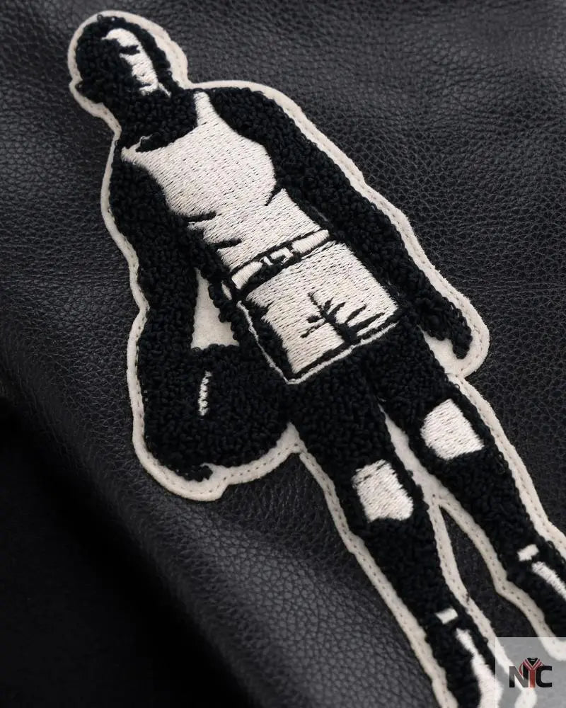 Black Fives Varsity Jacket