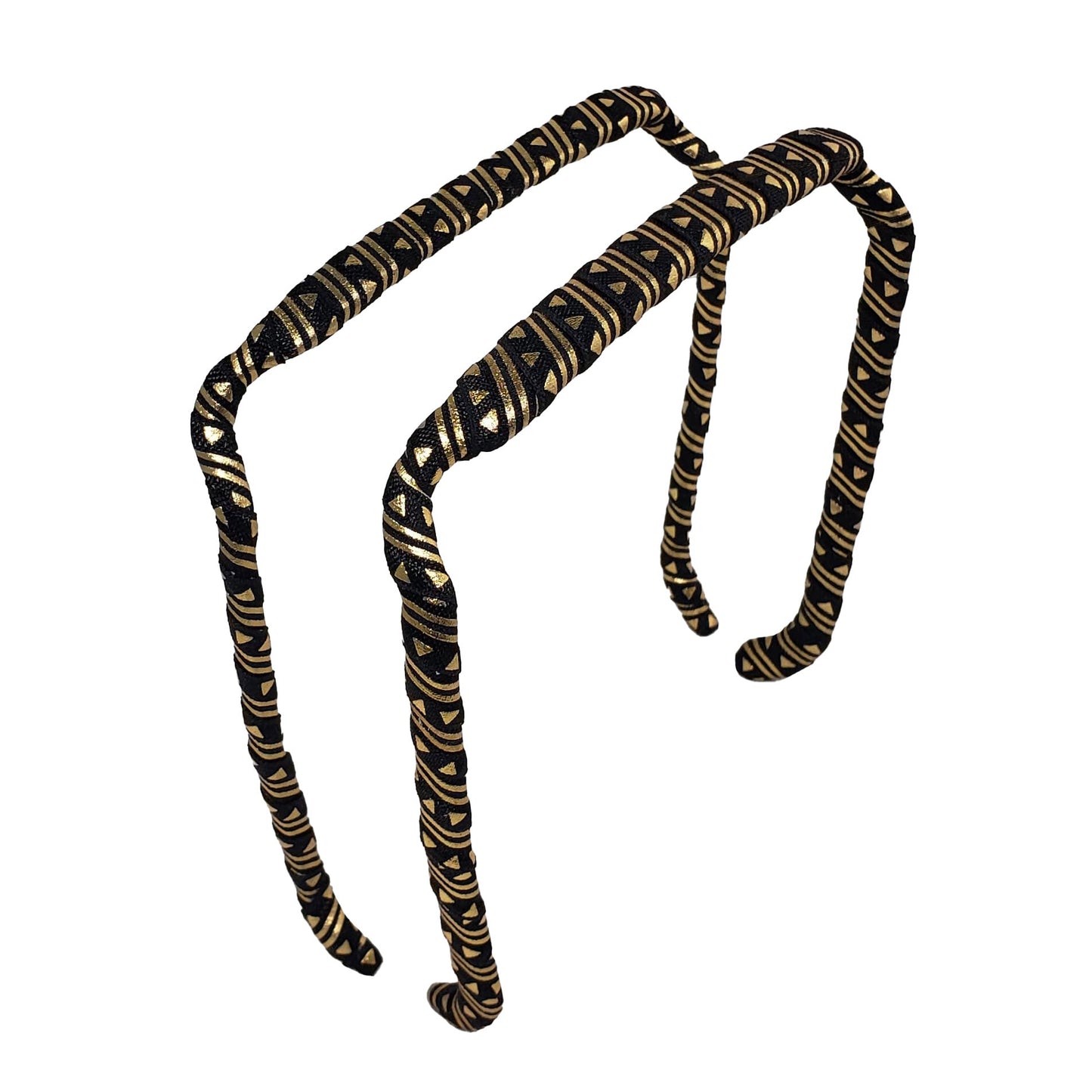 Black 'n' Gold Aztec Headband