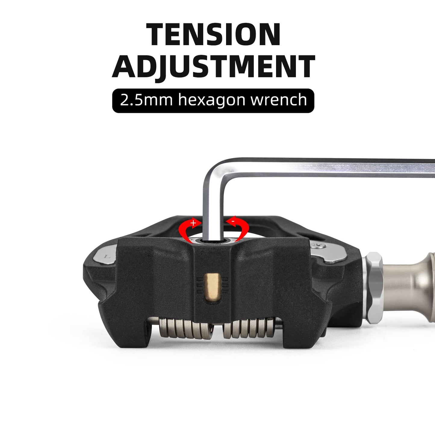 ROCKBROS Lightweight Clipless Pedals with Cleats Compatible with SPD-SL - Triathlete Store