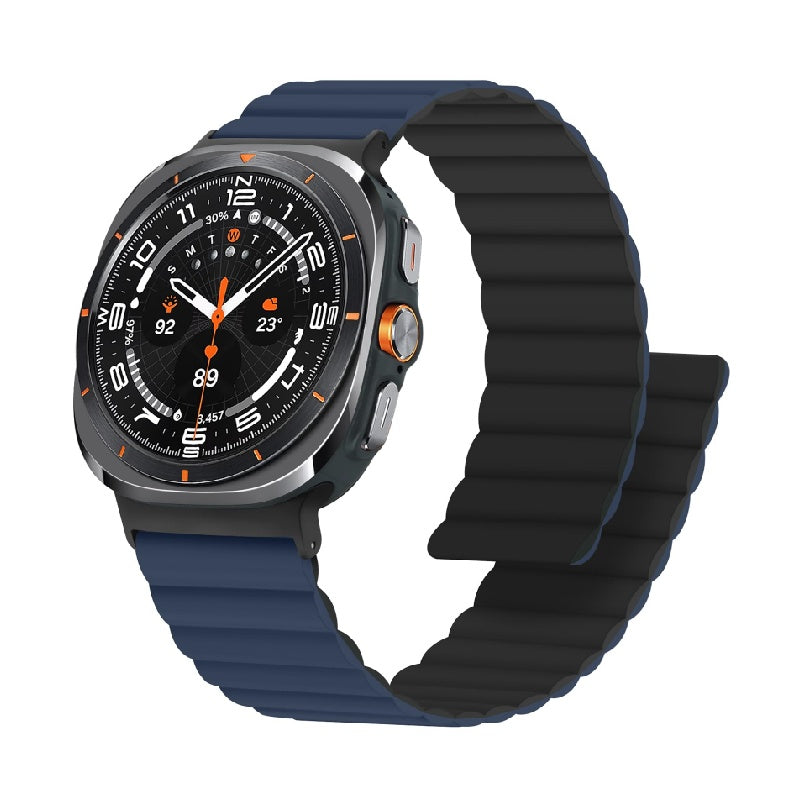 Magnetic Silicone Sport Band for Samsung Galaxy Watch Ultra