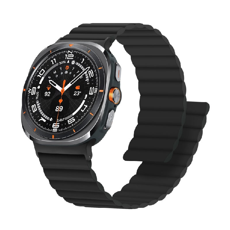 Magnetic Silicone Sport Band for Samsung Galaxy Watch Ultra