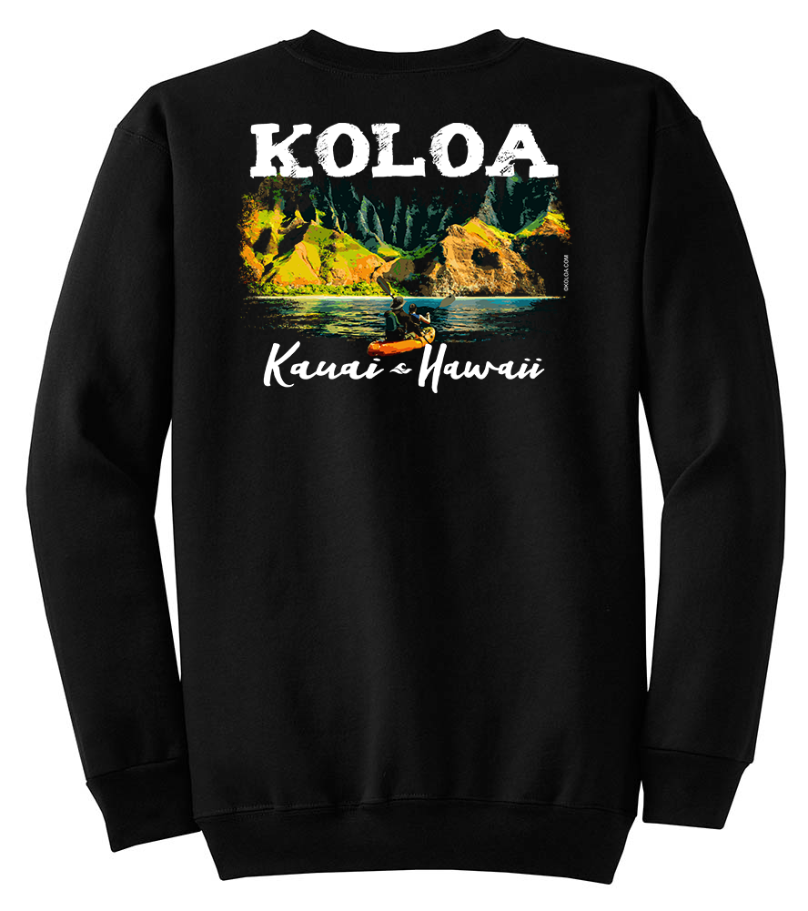 Koloa Kauai Coastline Sweatshirt