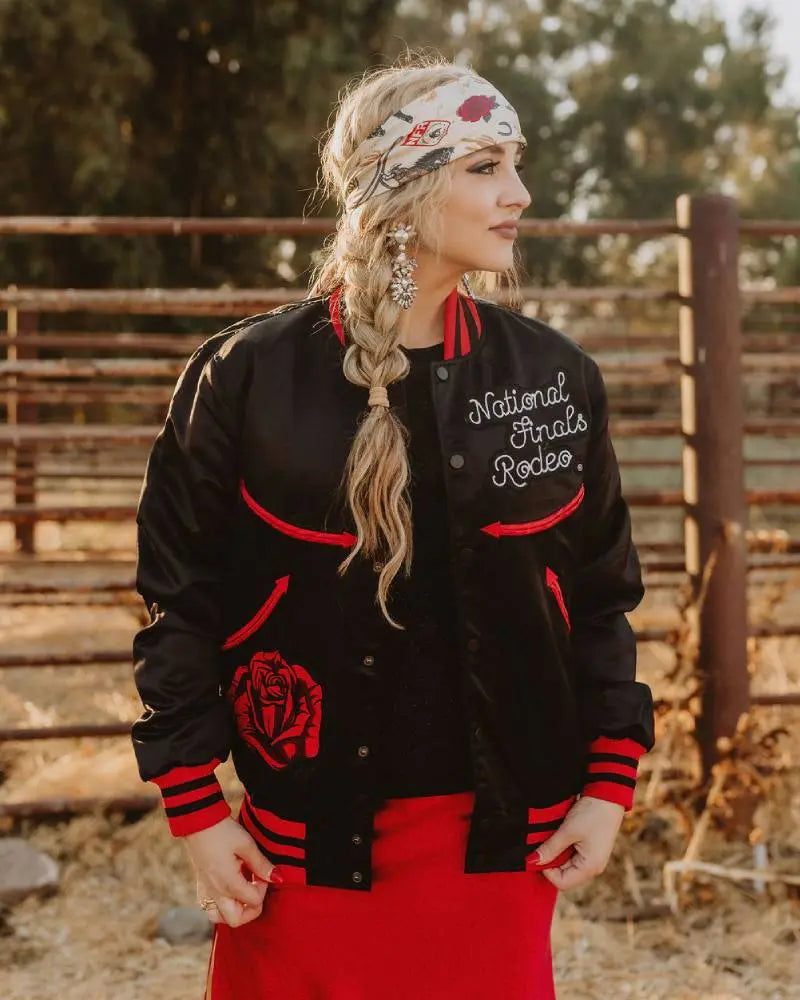 Black Classic NFR Bomber