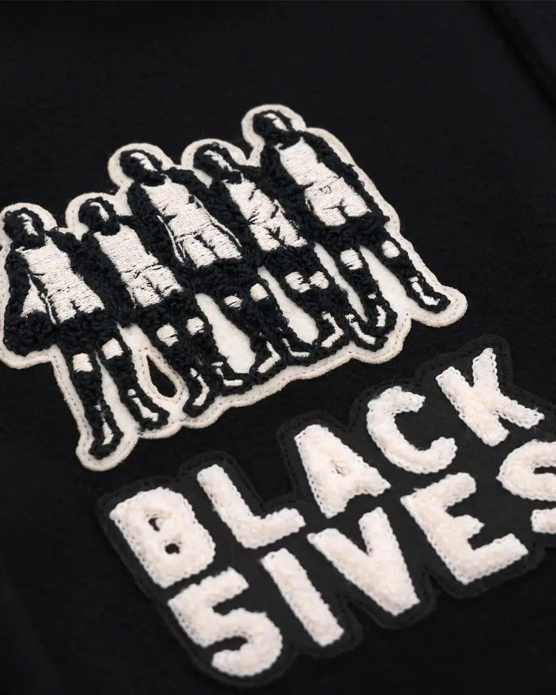 Black Fives Varsity Jacket
