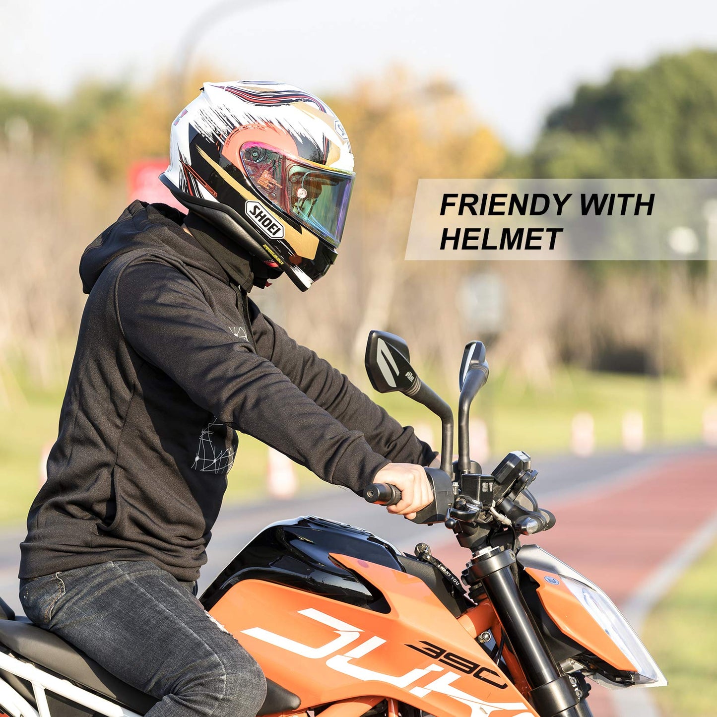 ROCKBROS Winter Balaclava Ski Mask with Glasses Holes for Men Women