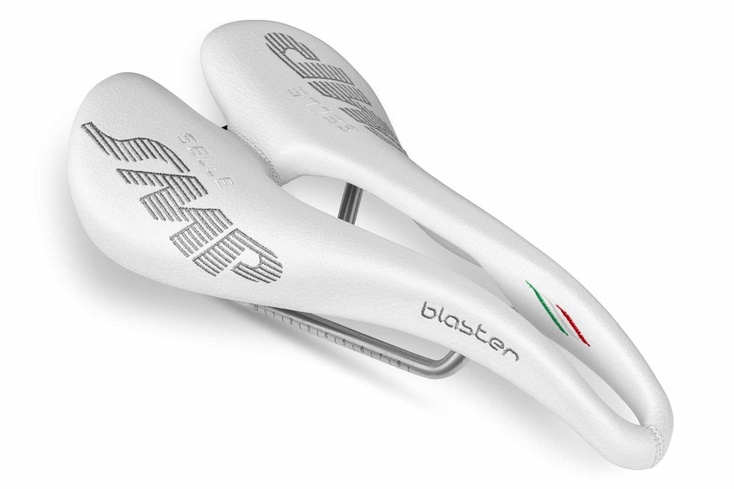 Selle SMP Blaster Saddle with Steel Rails (White)