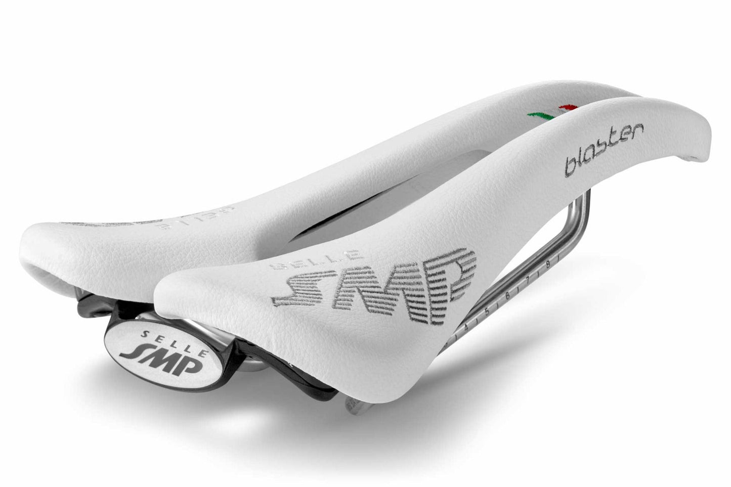 Selle SMP Blaster Saddle with Steel Rails (White)