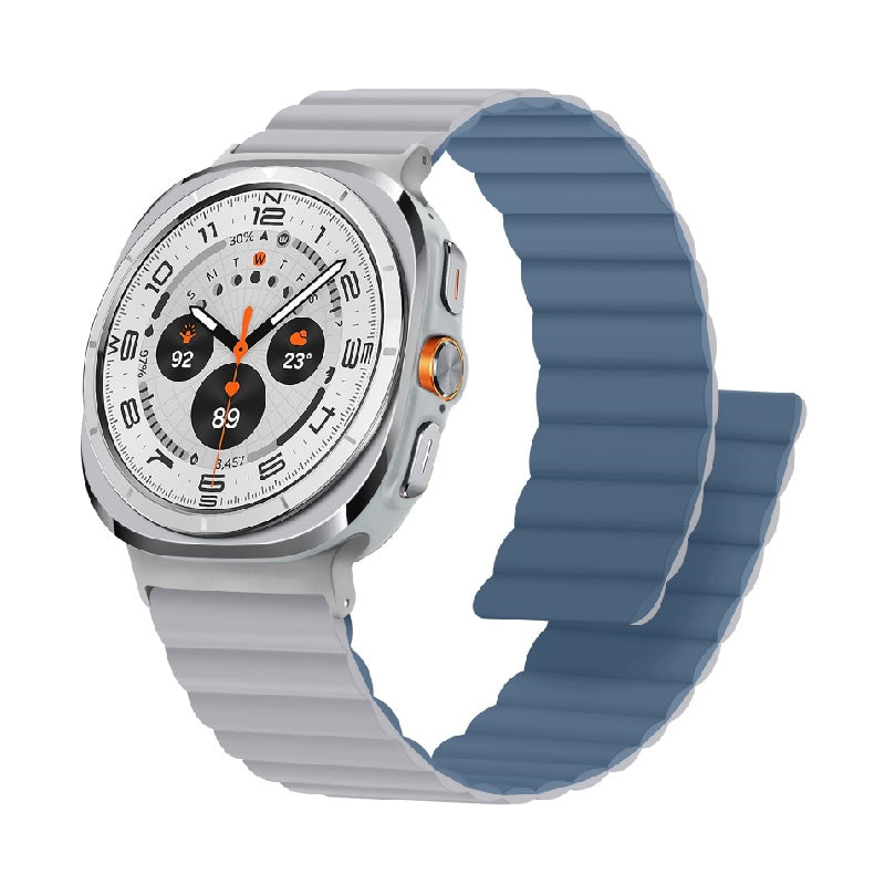 Magnetic Silicone Sport Band for Samsung Galaxy Watch Ultra