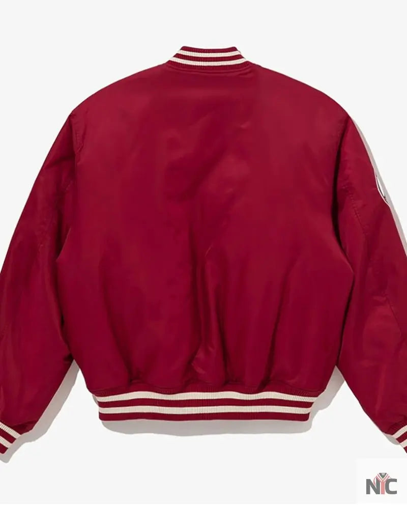 Boston Red Sox Red Cooperstown Satin Jacket