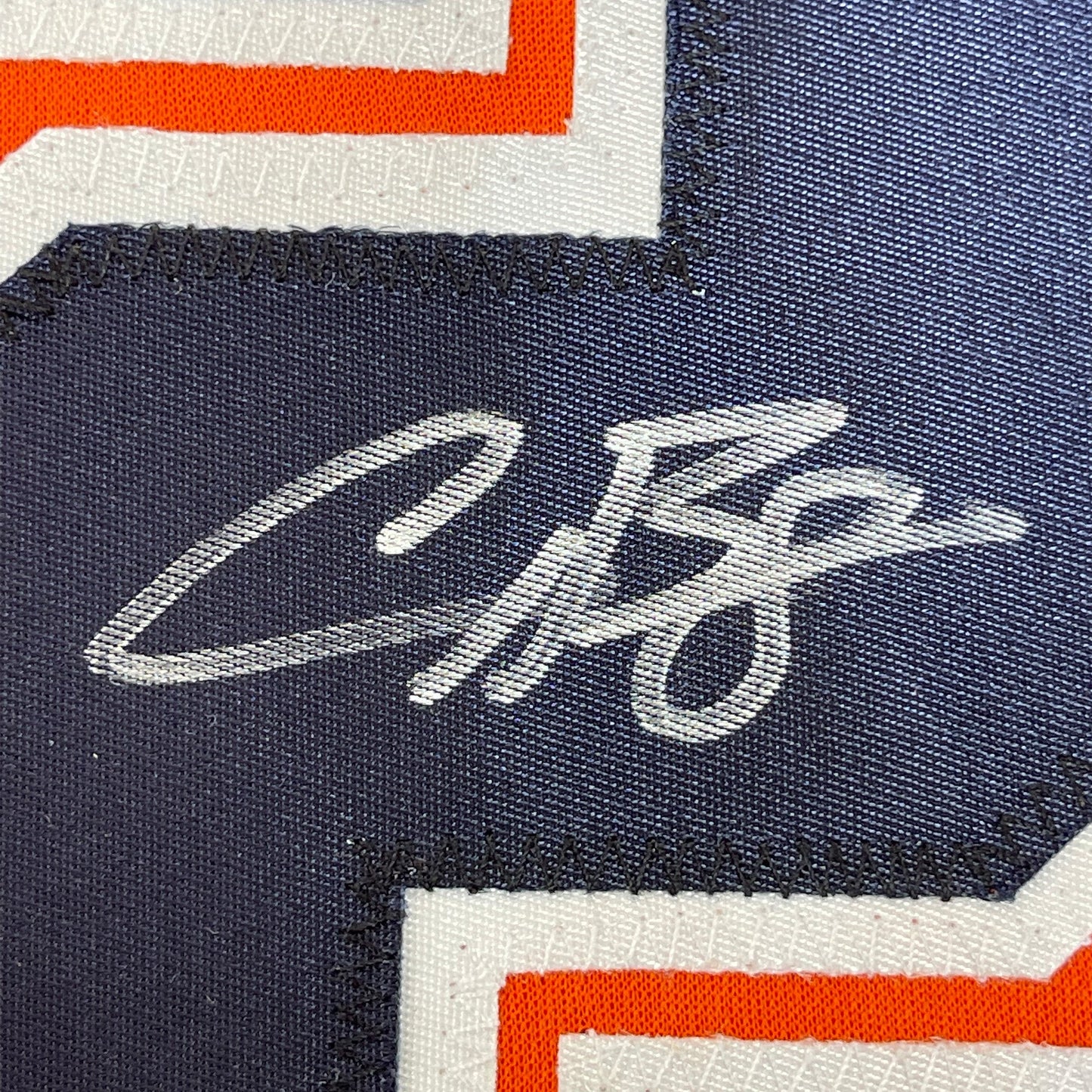 Framed Autographed/Signed Alex Bregman 35x39 Houston Orange Baseball Jersey Beckett BAS COA