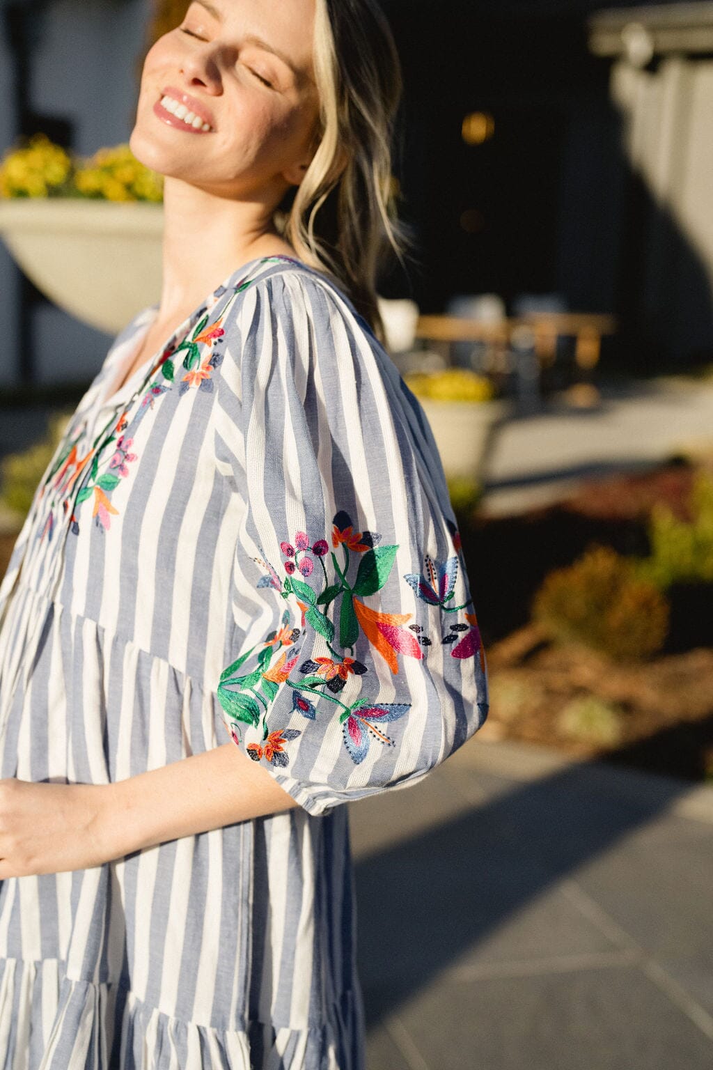 Paula Mini Dress | Striped
