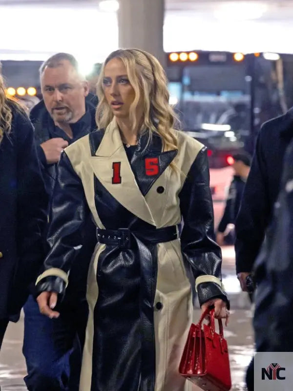 Brittany Mahomes AFC Championship Coat