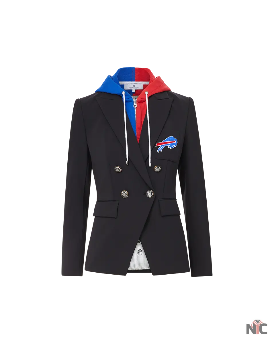 Buffalo Bills Veronica Beard Black Dickey Jacket