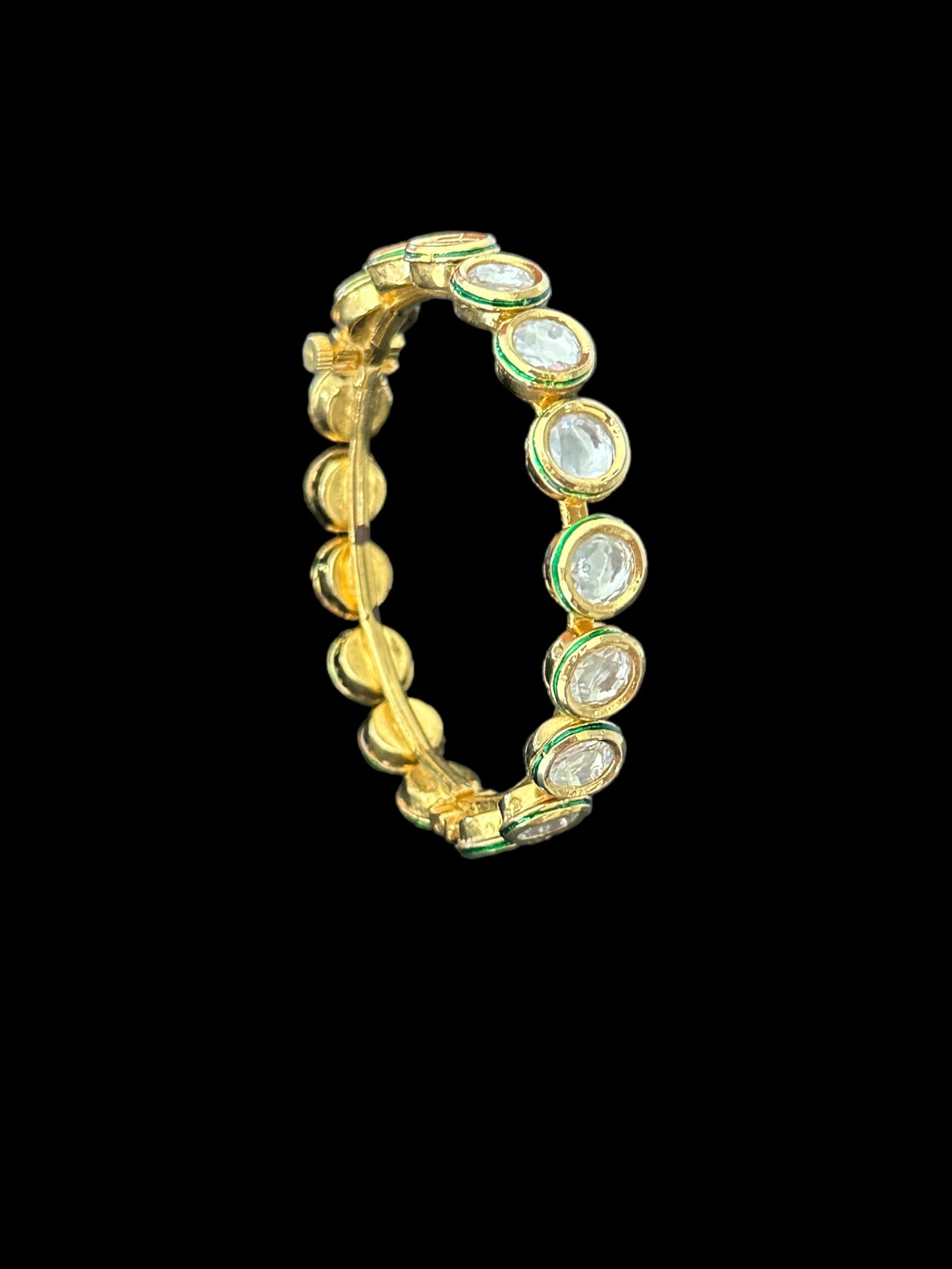 B183 single kundan bangle (READY TO SHIP)